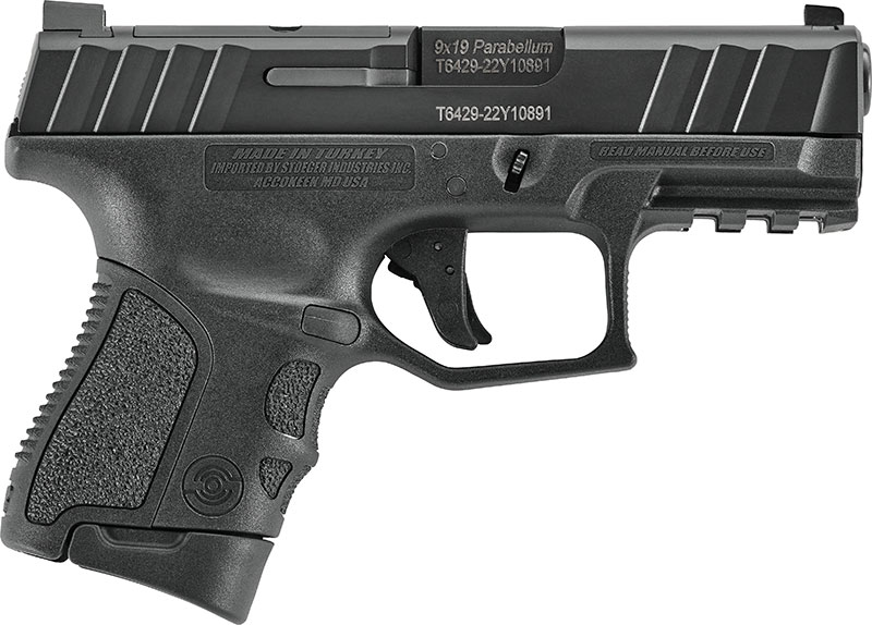 Stoeger STR-9SC Sub-Compact Semi-Auto Pistol 31792, 9mm, Polymer Frame, Optic Ready, 10 Rds