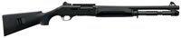 Benelli M4 Tactical Semi-Auto Shotgun 11703, 12 Gauge, 18.5 in, 3 in Chmbr, Black Tactical Stock, Ghost-Ring Sight