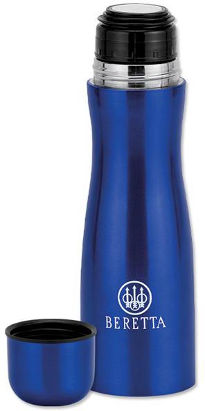 Beretta OG9704600560 Insulated Beverage Bottle w/ Twist Off Cup, 2.5 Cup Capacity