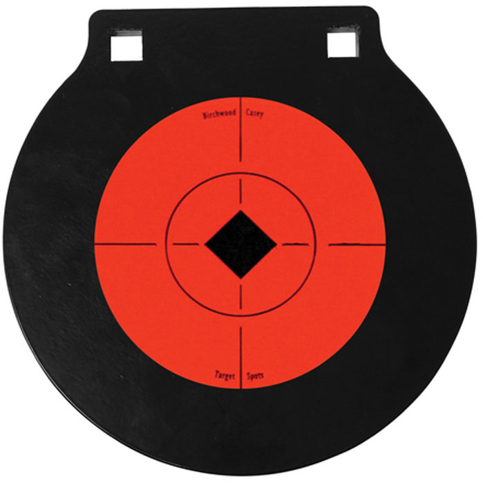 Birchwood Casey 6" Gong two hole 3/8" AR500 Steel (47608)