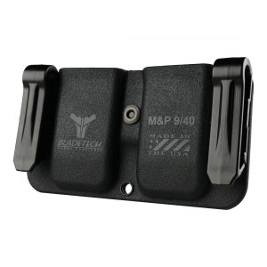 Blade Tech Eclipse DMP w/ 1.5"Quick E-Loop Generic Double Stack 9/40 Holster (AMMX0111EMG940BLKE2)