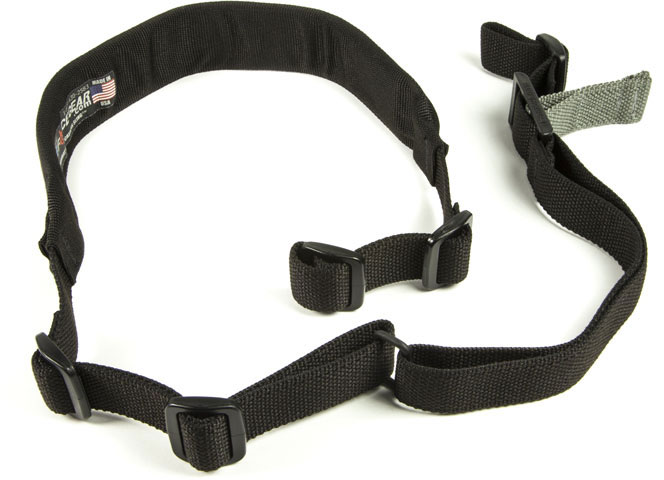 Blue Force Gear Vickers Padded Black Two Point Sling (VCAS200OABK)