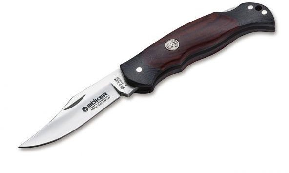 Boker Boy Scout Lightweight Folding Knive w/Plain Edge & Cocobolo Grips (112411)