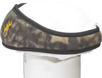 Browning Reversible Fleece Ear Band 308513141, Mossy Oak New Break-Up/Blaze