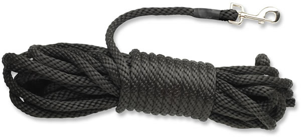 Browning Dog Rope Check Cord 1302049930, Black, 30-Ft Long