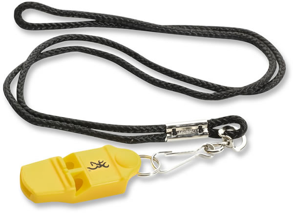 Browning Dog Ball-Free Whistle 13005163, Yellow