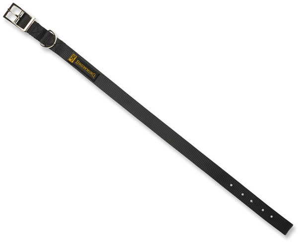 Browning Classic Standard Dog Collar 1301029917, Black, 17 in