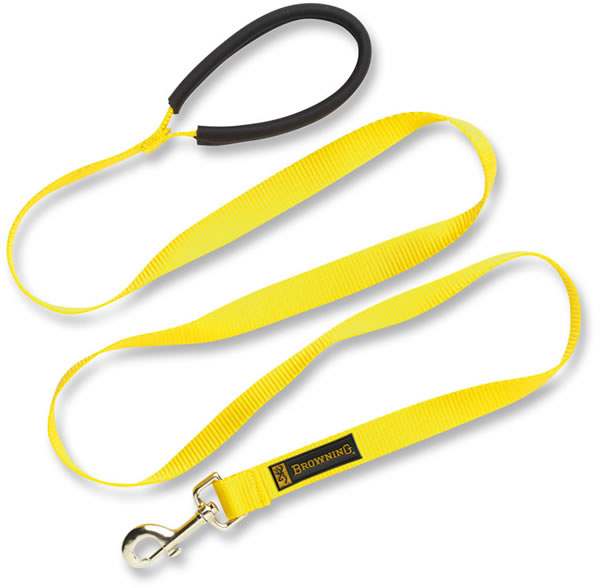Browning Dog Walking Lead 1302017304, Yellow, 4-Ft Long