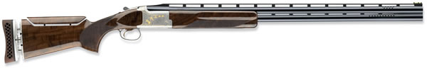 Browning Citori XT Trap Gold Shotgun 013228427, 12 Gauge, 30" Vent Rib / Ported, 2-3/4" Chmbr, Gloss Walnut Stock, Silver Rec/Blue Barrel, w/Adj Comb