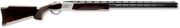 Browning Cynergy Classic Trap Shotgun 013235426, 12 Gauge, 32" Vent Rib / Ported, 2-3/4" Chmbr, Gloss Walnut Stock, Silver Rec/Blue Barrel