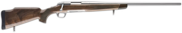 Browning X-Bolt White Gold Rifle 035251209, 22-250 Remington, 22 in, Gloss Walnut Stock, Stainless Steel Finish