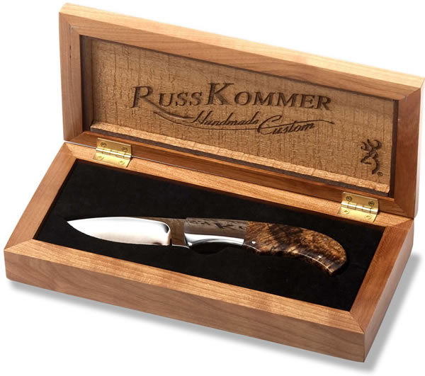 Browning Model 007 Russ Kommer Custom Limited Edition Knife 1 of 25 (322007)