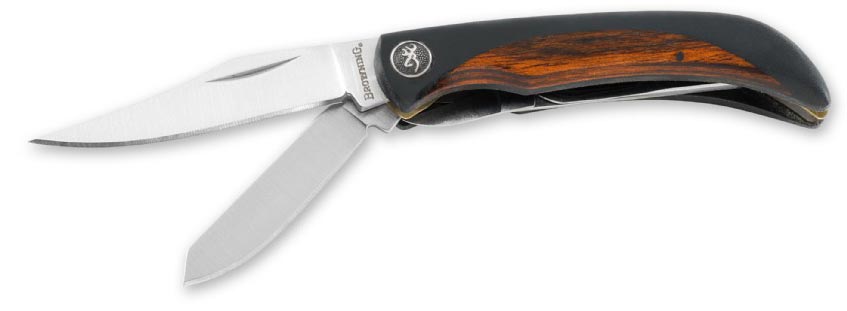 Browning Featherweight Multi-Blade Folding Knife w/ Scissors Tool (322972)
