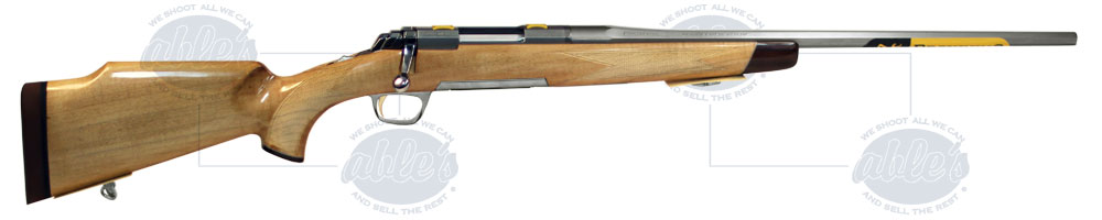Browning X-Bolt White Gold Medallion Maple Rifle 035332209, 22-250 Remington, 22", Maple Stock, Stainless Finish