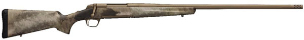 Browning X-Bolt Hells Canyon Bolt Action Rifle 035389227, 7mm Rem Mag, 26", A-TACS AU Stock, Burnt Bronze Cerakote Finish, 3 Rds