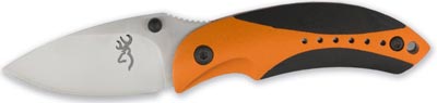 Browning Minnow Folder Knife, Orange/Black (3220062)