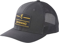 Browning Primer Mesh Cap 308761791, Carbon, Snap Back