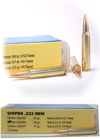 Buffalo Bore Sniper Rifle Ammunition S22369/20, 223 Remington, Jacketed Hollow Point (JHP), 69 GR, 3200 fps, 20 Rd/Bx