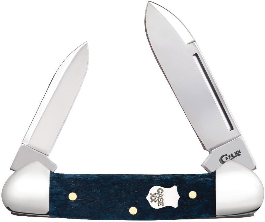 Case Mediterranean Blue Bone Baby Butterbean Pocket Knife (11196)