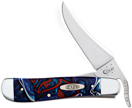 Case Kirinite Patriot RussLock Pocket Knife w/Drop Point Blade, Kirinite Handle 11207