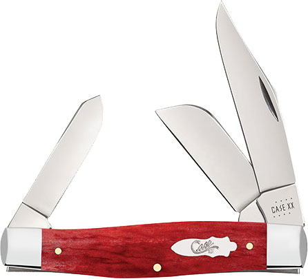Case Smooth Old Red Bone Large Stockman Pocket Knife (11327)