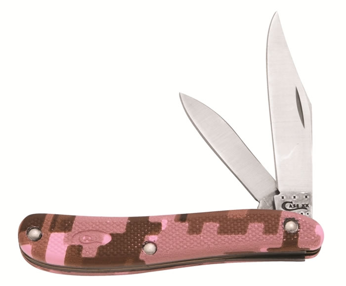 Case Pink Camo Peanut Knife (18320)