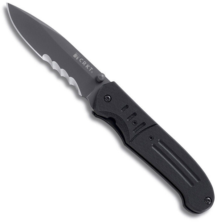 Columbia River Outburst Folding Ignitor w/Veff Serrated Edge 6865