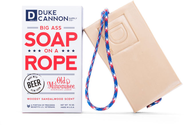 Duke Cannon Big Ass Beer Soap on a Rope