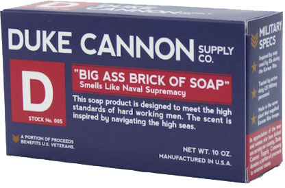 Duke Cannon Big American Brick of Soap, Naval Triumph