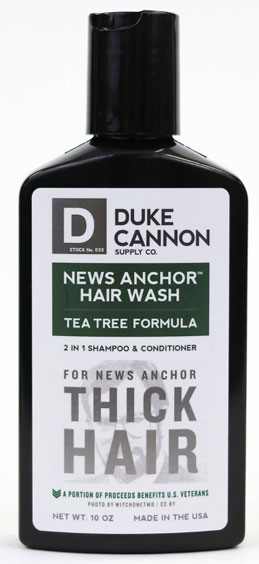 Duke Cannon New Anchor 2-in-1 Hair Wash, Tee Trea Formula (HAIR1)