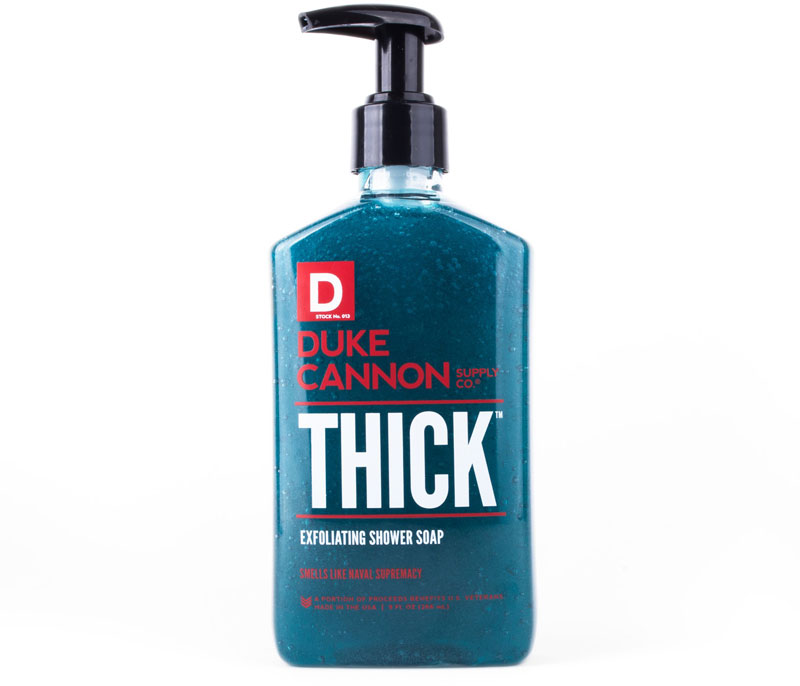 Duke Cannon Thick Exfoliating Shower Soap, Naval Supremacy