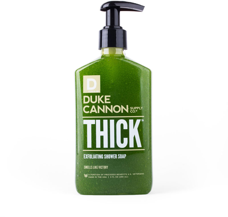 Duke Cannon Thick Exfoliating Shower Soap, Victory