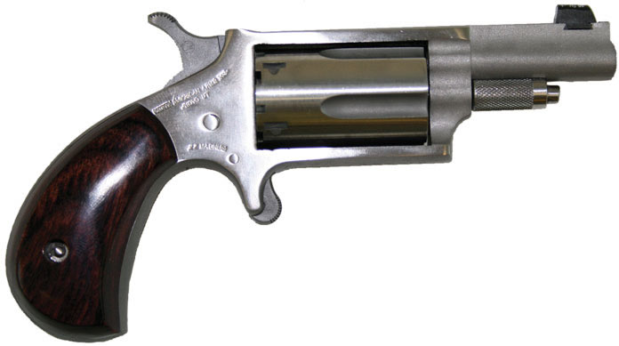North American Mini-Revolver North American-22M-XSS, 22 Win Mag, 1-5/8", Stainless/Matte Finish, 5 Rd