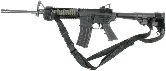 Blackhawk 70GS17BK Universal Swift Heavy Duty Adjustable Rifle Sling