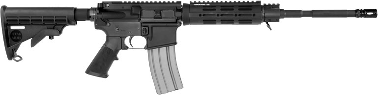 Stag Arms 3 AR-15 Rifle SA3, 5.56mm NATO, 16 in, Collapsible, Black Finish, 30 Rd