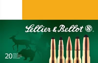 Sellier & Bellot Rifle Ammuntion SB3006B, 30-06 Springfield, Soft Point (SP), 180 GR, 2600 fps, 20 Rd/bx