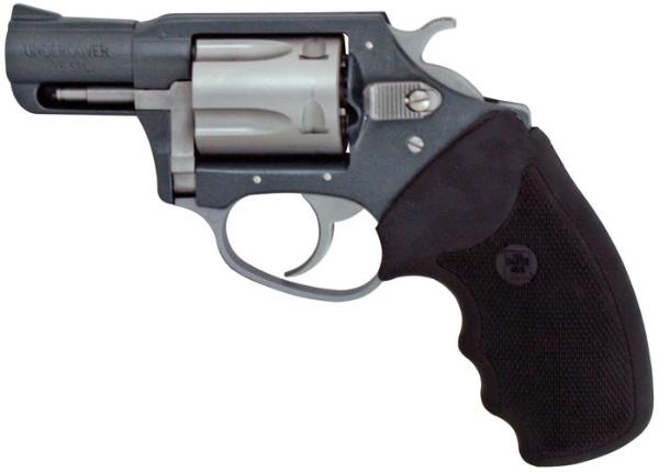 Charter Arms Undercover Revolver 43820, 38 Special, 2 in, Full Size Grip, Soft Gray Hard Coat Finish, 5 Rd