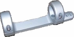 DNZ 10014S 1 in Low Silver Base/Rings For Thompson Center Encore/Omega
