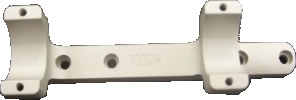 DNZ 10024S 1 in High Silver Base/Rings For CVA Black Powder