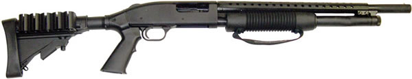 Mossberg 500 Tactical Persuader Shotgun 52440, 12 Gauge, 3", 18.5" BBL, Syn Black Pistol Grip Stock