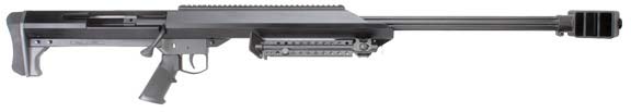Barrett Model 99 Bolt Action Single Shot Rifle 13305, 50 BMG, 29" Fluted, Black Stock, Black Finish