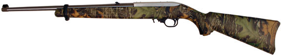 Ruger 10/22 Carbine 1290, 22 Long Rifle, 18.57", Mossy Oak Obsession Stock, Blue Finish, 10 Rd