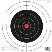Birchwood Casey 37013 EZE Scorer 12" Round Bulls Eye Paper Targets, 13 Targets