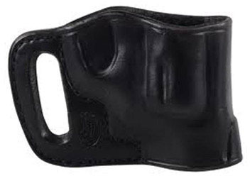 El Paso Saddlery Combat Express Holster for S&W Shield, Right Hand, Black Leather (CESWSRB)