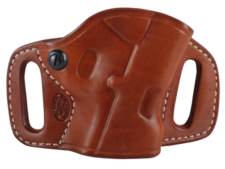 El Paso Saddlery High Slide Holster for Beretta 92A1/M9 with Light Rail, Right Hand, Russet Leather (HS92A1RR)