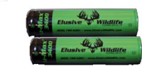 Elusive Wildlife Kill Light TRUMAX 3400mAh Rechargeable Batteries, 2 Pack (BAC003)