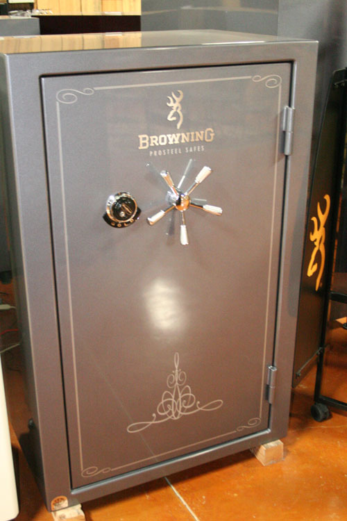 Browning Gold Safe 2012 Model G39 w/Silver Metallic Finish, Scroll