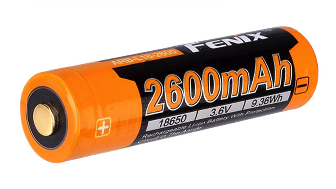Fenix Rechargeable 18650 Battery (ARBL182600)
