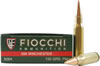 Fiocchi Shooting Dynamics Boat-Tail FMJ Ammo