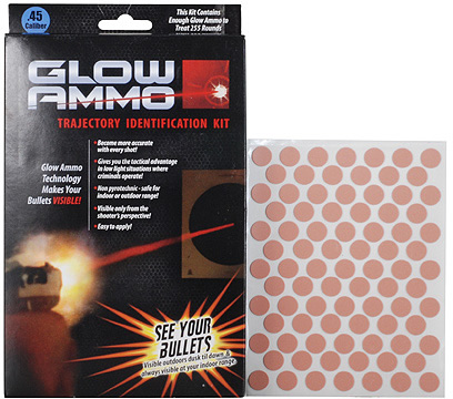 Glow Ammo Trajectory Identification Kit 45 Caliber .430 Diameter (GATIK81845C)